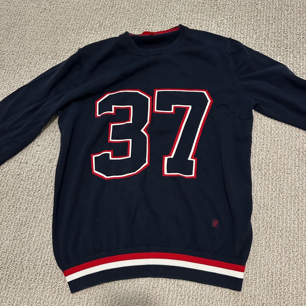 Carolina herrera Navy 37 Sweater